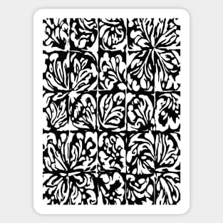 Floral Abstraction Sticker